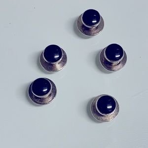 New Vintage set of tuxedo shirt stud - 5 piece set